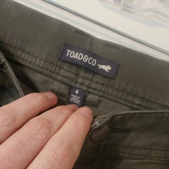 Toad&Co Earthworks Pant Size 4 - Picture 2 of 3